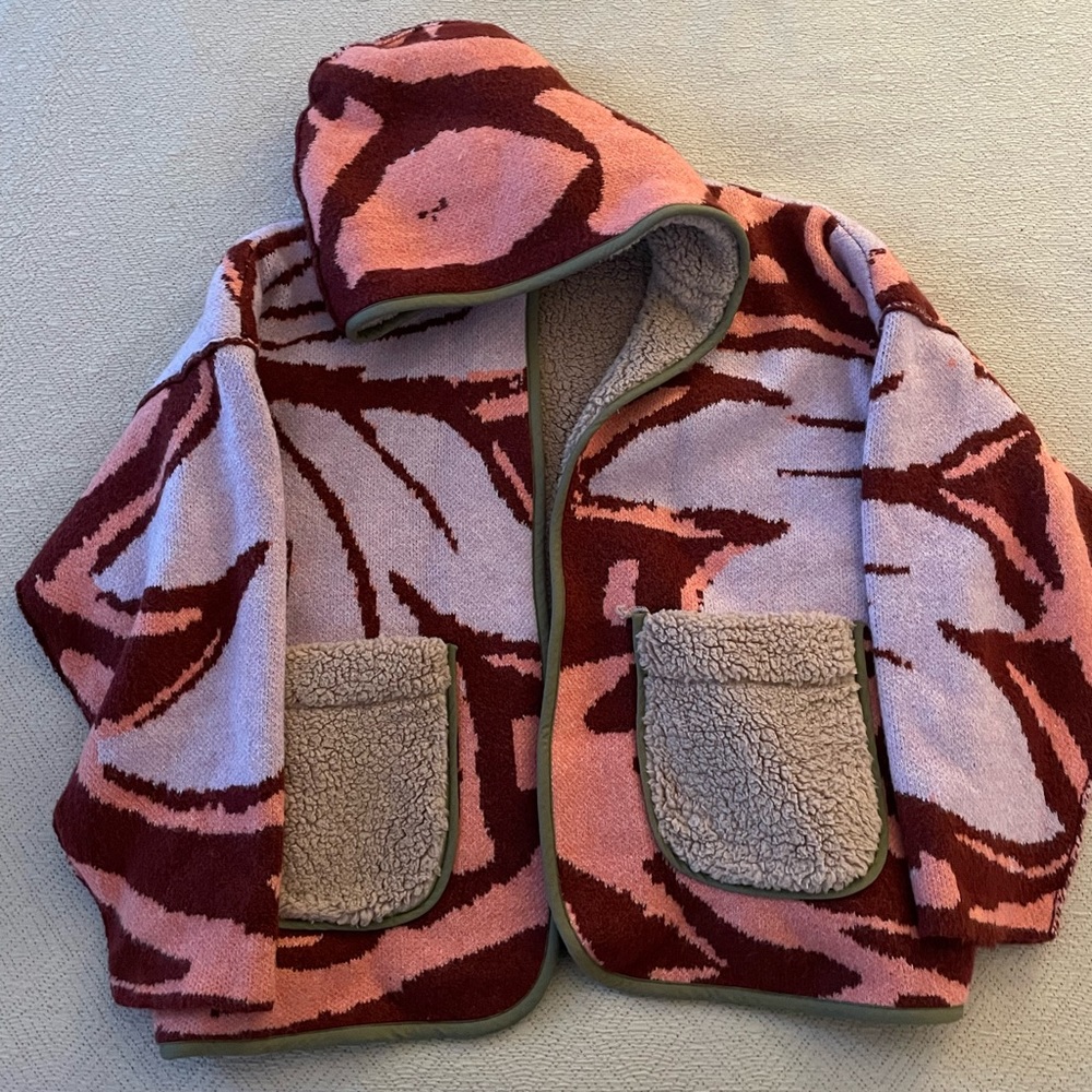 Free People Winter Chill Reversible Cardi, Size Small-Medium